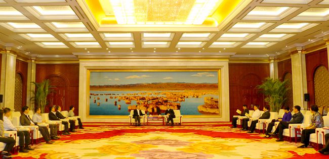 集團主要領導赴寧夏考察（圖）