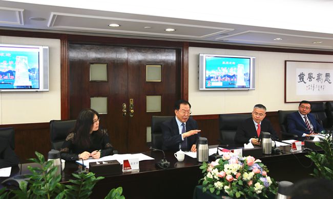 江西省吉安市人民政府市長王少玄一行到訪集團(tuán)（圖）