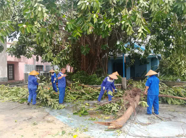 颱風(fēng)「天鴿」來襲  集團(tuán)企業(yè)及時行動防災(zāi)救災(zāi)（圖）