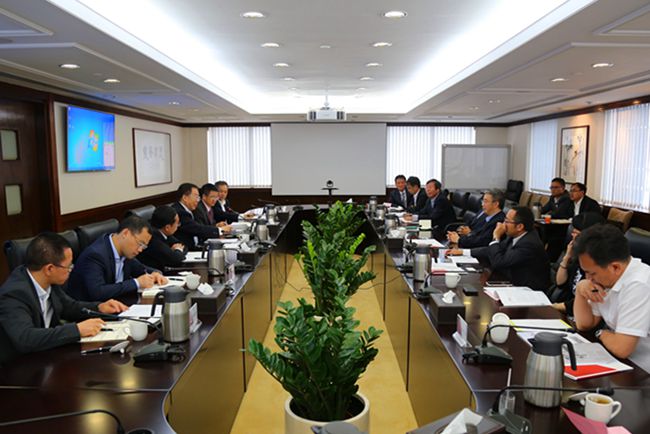 張學(xué)武董事長會見雲(yún)南省政府副省長陳舜一行（圖）