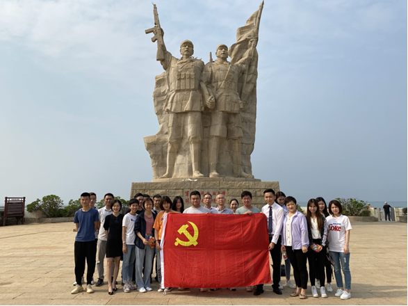 碧海丹心，邁向勝利的起點-美蘭免稅走進海南解放公園開展黨史學(xué)習(xí)教育活動